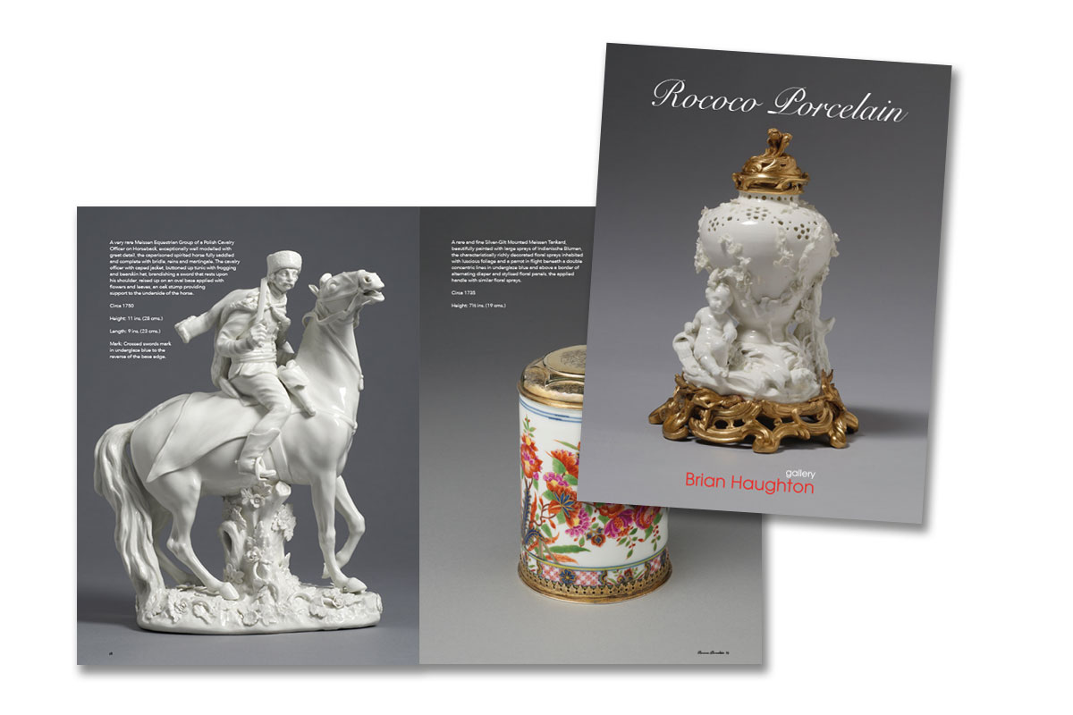 Brian Haughton Gallery porcelain brochure