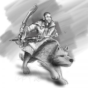 Warrior illustration by Creative Wisdom